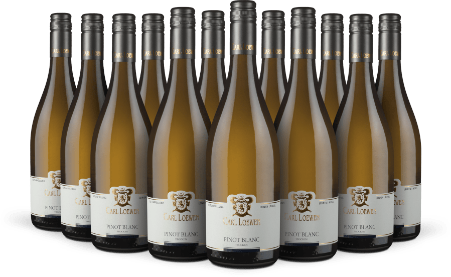 '12 flessen pakket' Pinot Blanc trocken 2021