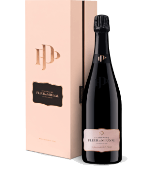 Champagne Fleur de Miraval 'Edition ER1' Mesnil sur Oger NV - mit Geschenkbox