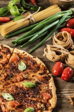 Wein passt Pâtes / Pizza