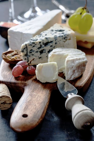 Wein passt kräftigem Käse