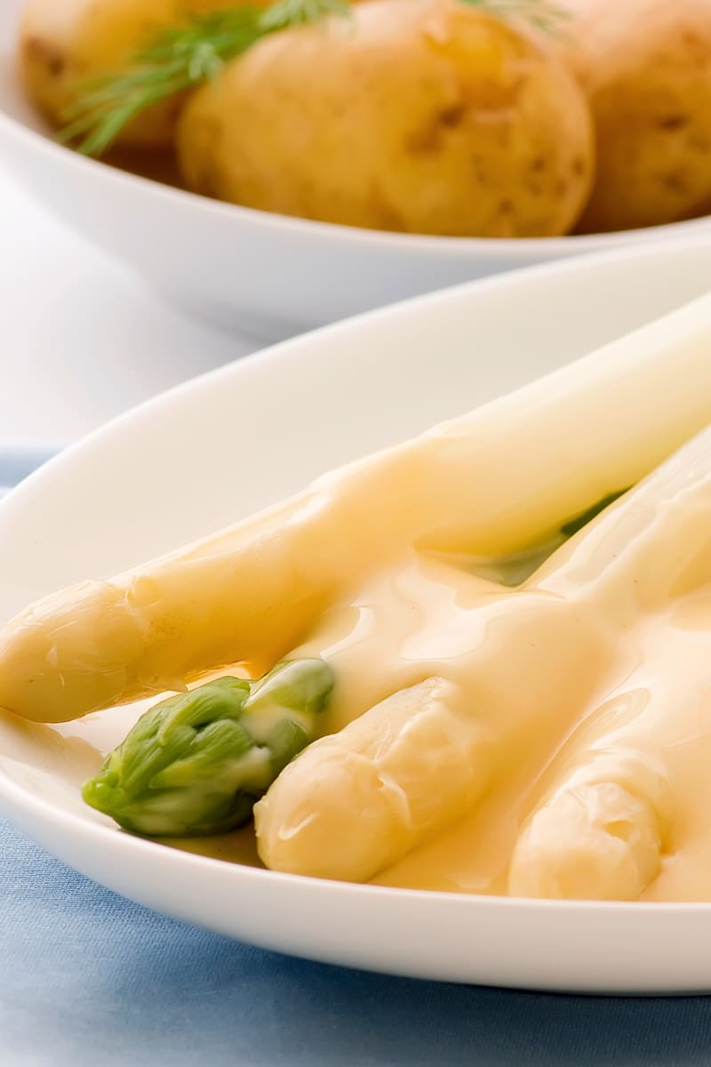 Wein passt Spargel