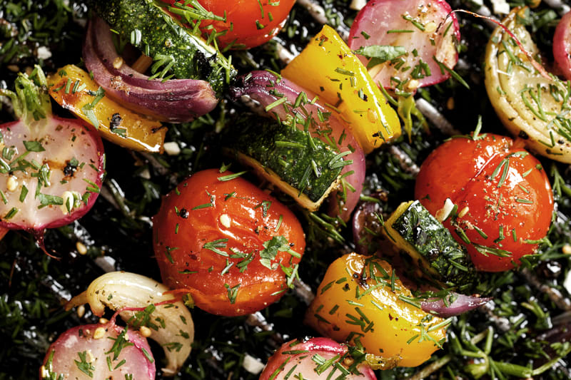 Wein passt Légumes grillés