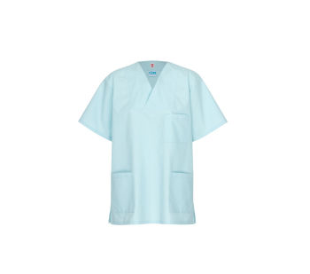 Blauer Kasack für ambulante Pflegedienste