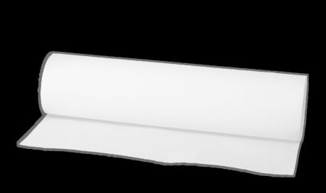 Hygienische Papierauflagen für Untersuchungsliegen mit Abreißperforation. Strapazierfähiges, weiches Tissuepapier, 2-lagig, weiß, perforierte Abschnitte je 36 cm.