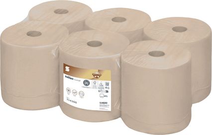 Premium-Handtuchpapier aus 100% Recycling-Karton