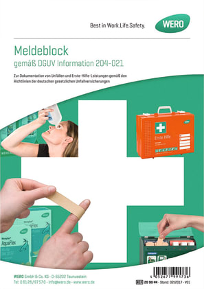 Meldeblock DIN A 5, 50 Blatt Bild 1