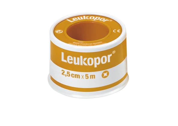 Leukopor 5m x 1,25cm, 24 Rollen Bild 1