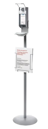 WiBUplus mobiler Desinfektionsmittelspender mit Desinfektionsmittelspender kontaktlos Bild 2