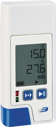 Thermometer PDF-Datenlogger mit Display Bild 2