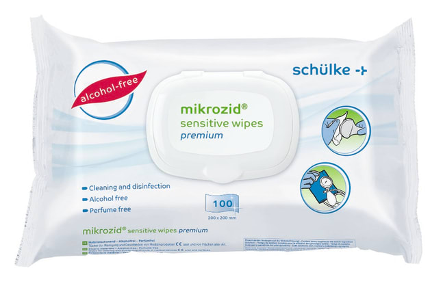 mikrozid sensitive wipes premium, 100 Tücher Bild 1