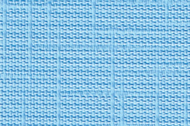 Duschspritzschutz L-Form, blau Bild 1