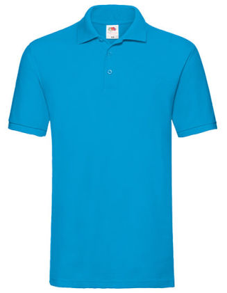 Kurzarm Polo-Shirt für Pflegepersonal mit 3-Knopfleiste mit gleichfarbigen Knöpfen, flachem Rippstrick-Kragen und Armabschluss mit Set in mit Bündchen . Das Polo-Shirt ist bis 40°C waschbar.  Bild 1