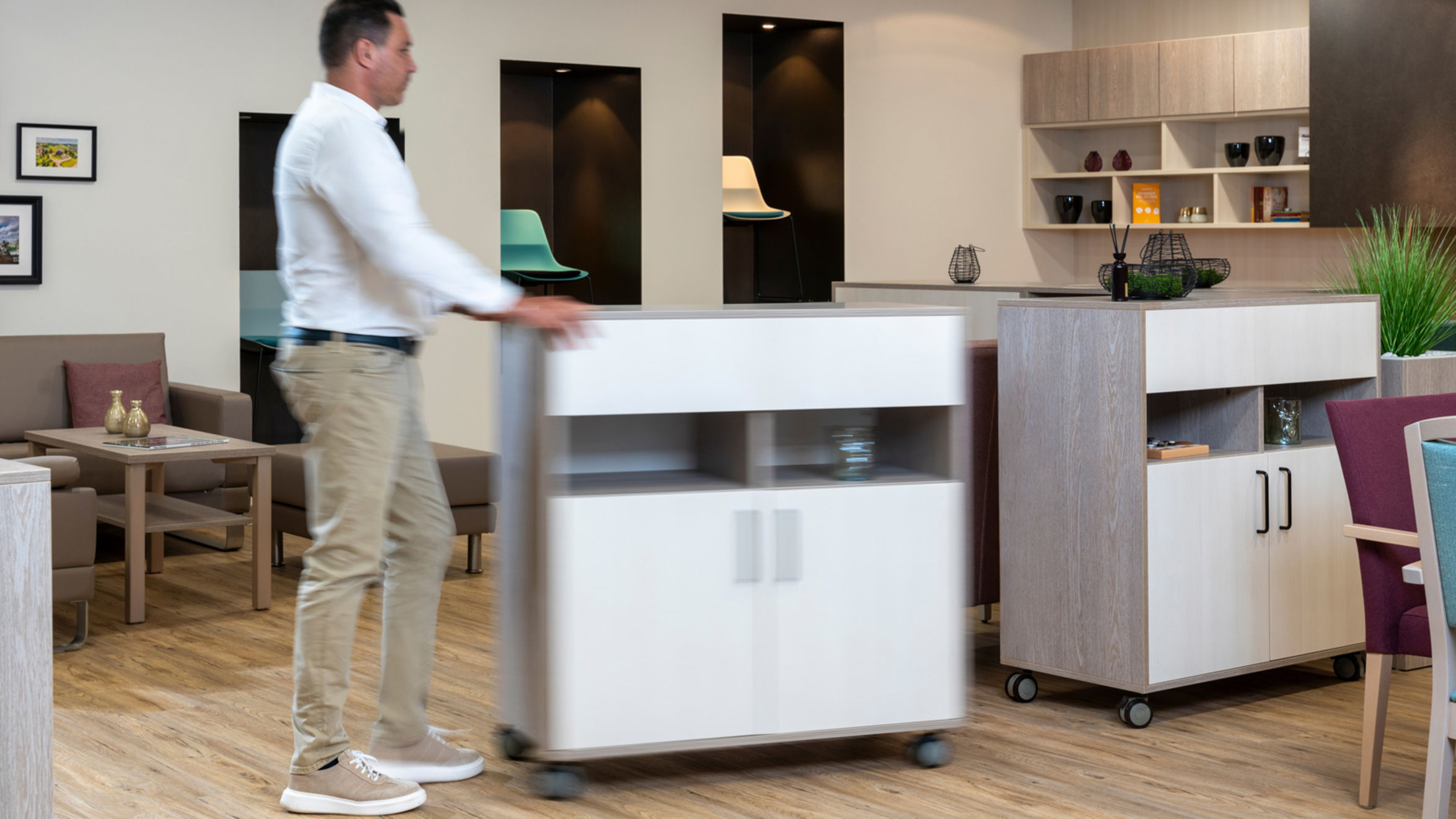 Flexi-Mobil Raumteiler