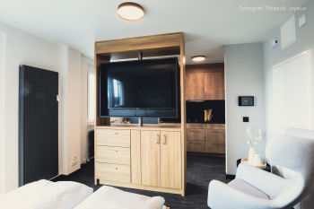 Gestaltung von Service-Appartements für eine Klinik