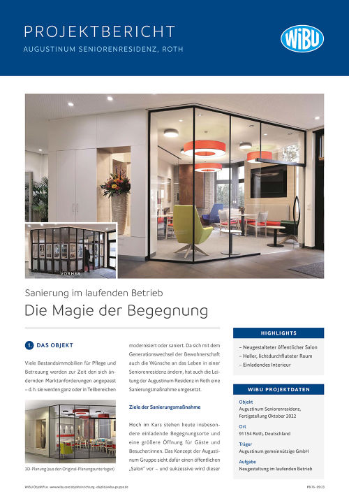 Projektbericht 76 Titelseite