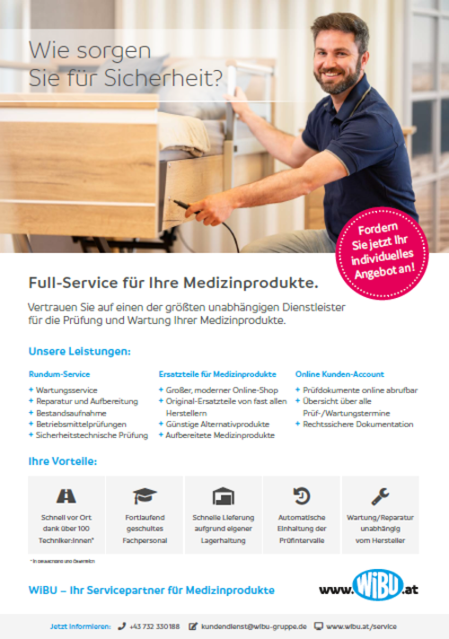WiBU ServicePlus Flyer Serviceleistung