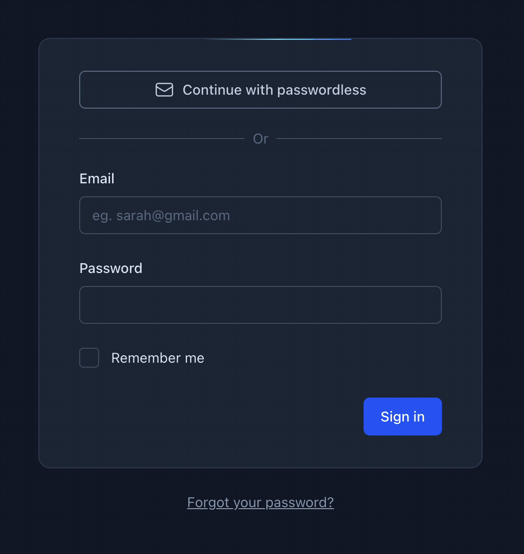 Aurora and BorderBeam components