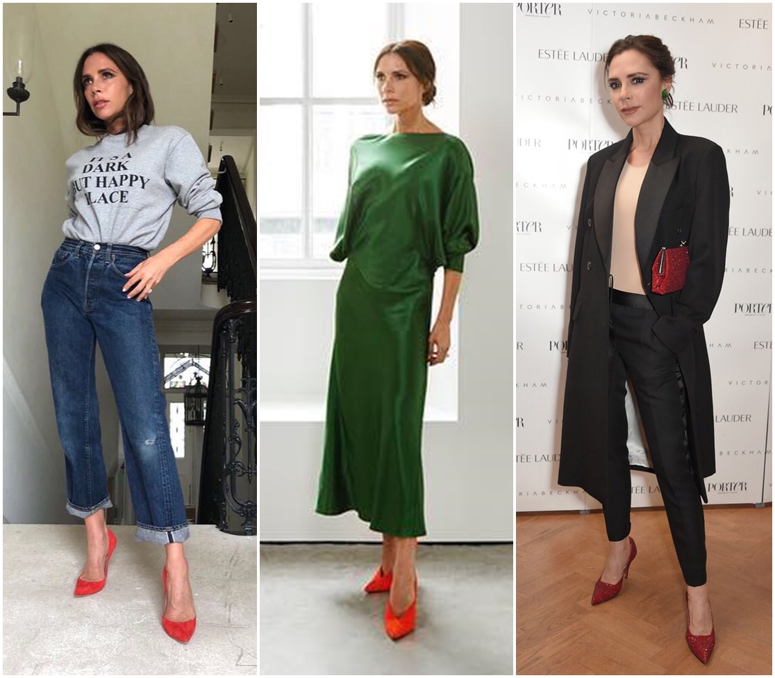 Mengenal Stiletto Heels dan 3 Ide Padu Padan Victoria Beckham