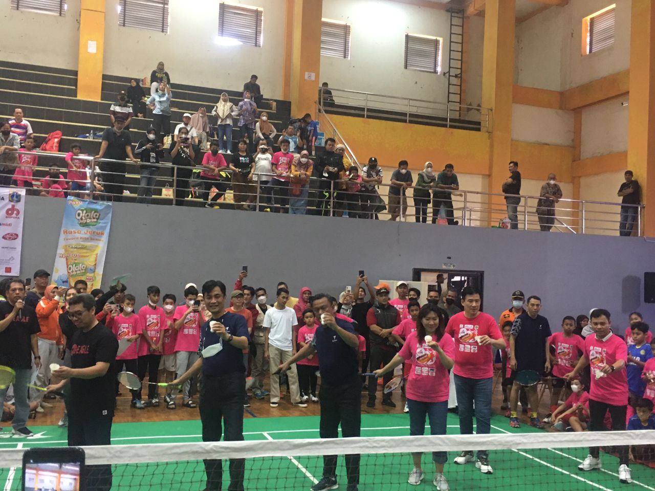 140 Klub Bulutangkis Ikuti Eva Club Badminton Tournament