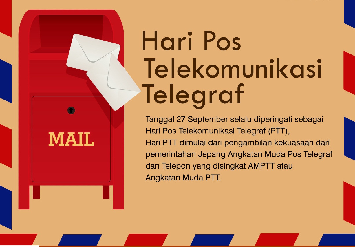 Mengenal Sejarah Hari Bakti Postel 27 September