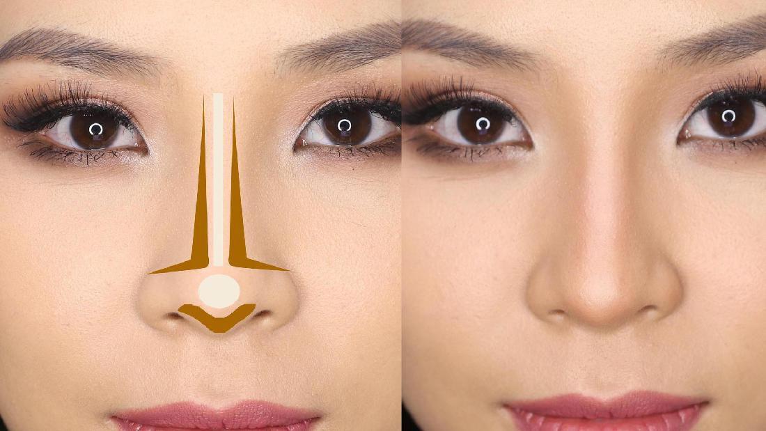 7 Langkah Shading Hidung Agar Terlihat Lebih Mancung