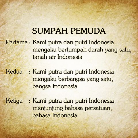 Hari Sumpah Pemuda 28 Oktober: Membangun Kecintaan Tanah Air Bagi Generasi Muda