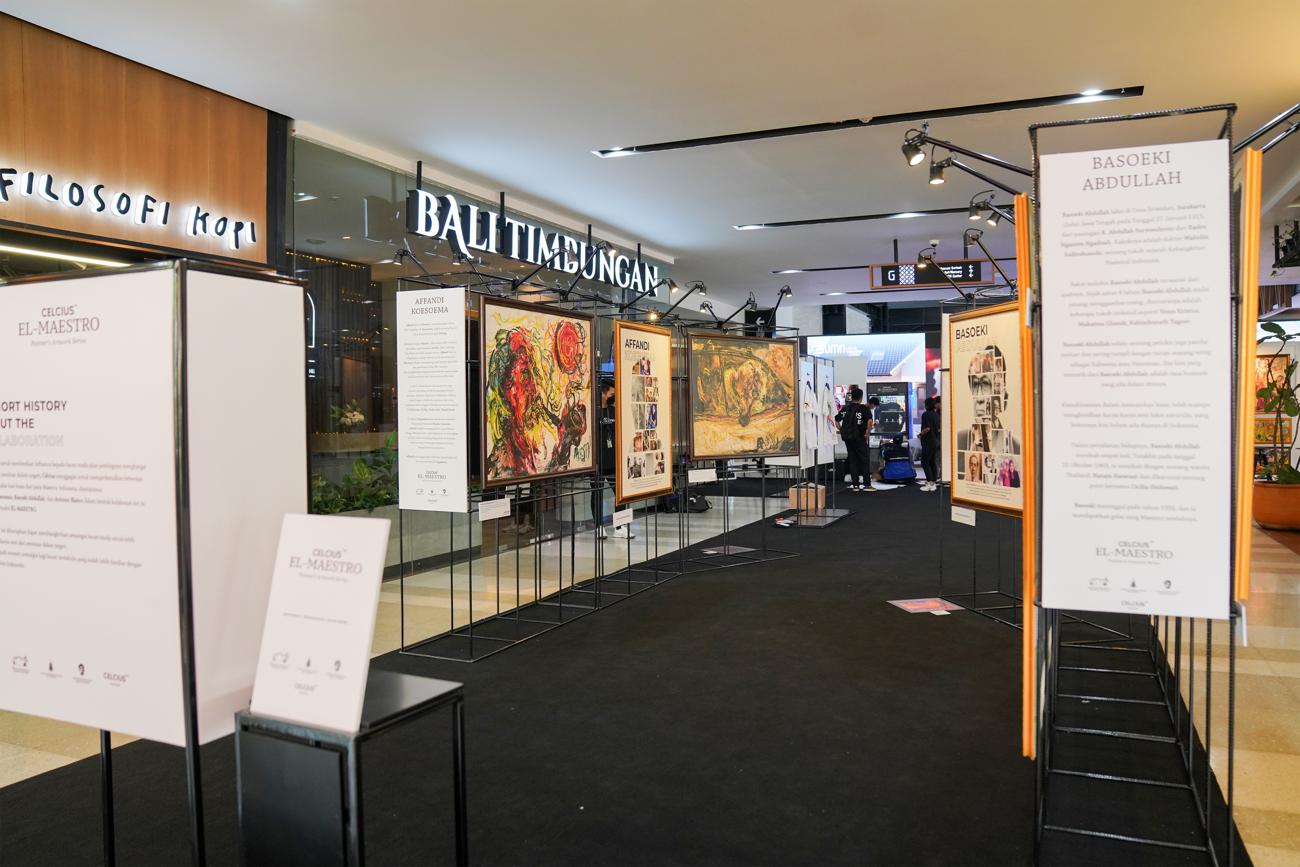 Memperkenalkan Karya Lukis 3 Maestro Indonesia Pada Anak Muda, Celcius Meluncurkan Koleksi El-Maestro