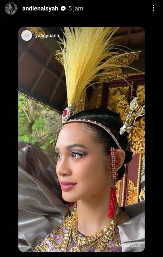 Ramaikan KTT G20 Sederet Aktris Indonesia Ini Kenakan Baju Tradisional