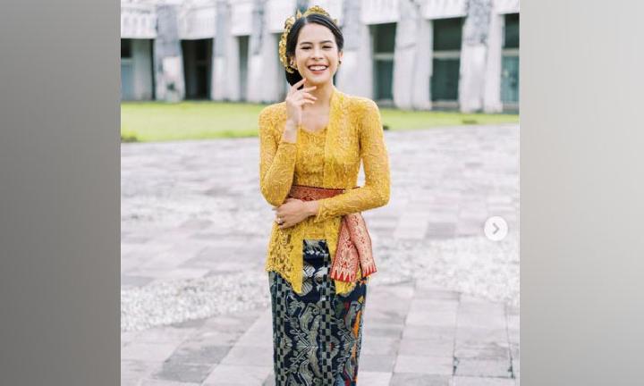 Ramaikan KTT G20 Sederet Aktris Indonesia Ini Kenakan Baju Tradisional