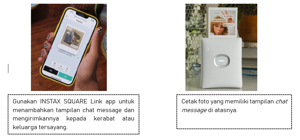 Printer Smartphone Instax Square Link Hadir Indonesia