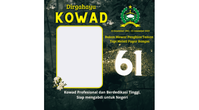 Sejarah Hari Kowad 22 Desember dan Twibbon
