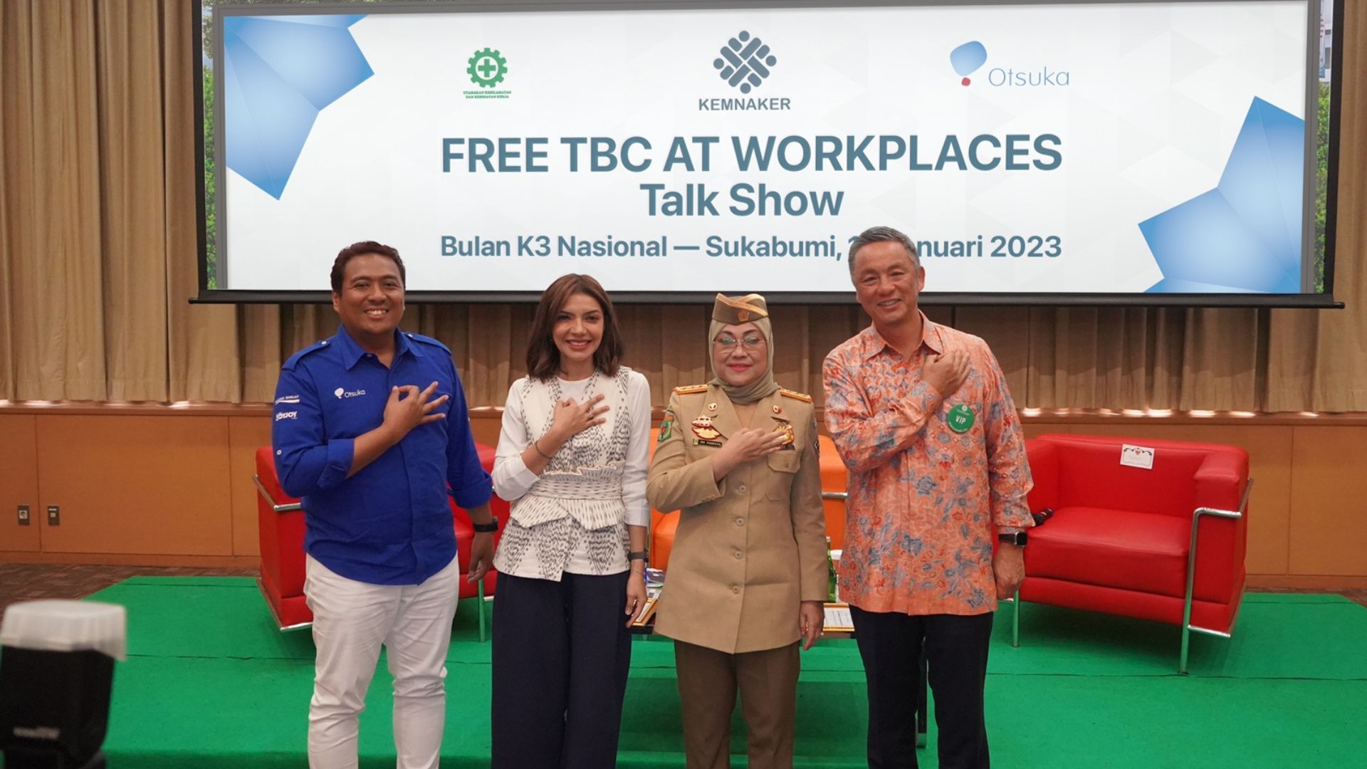 Dukung Pemerintah Mengeliminasi Tuberkulosis 2030, PT. Otsuka Inisiasi Program "Free TBC At Workplaces"