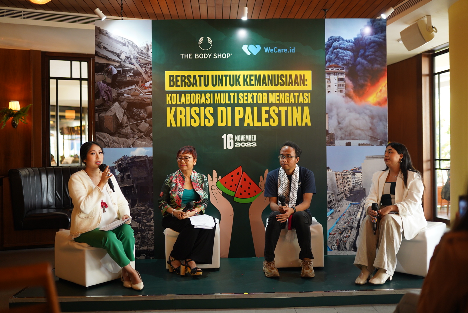 The Body Shop Indonesia Beri Bantuan Kemanusiaan 1 Miliar Untuk Palestina