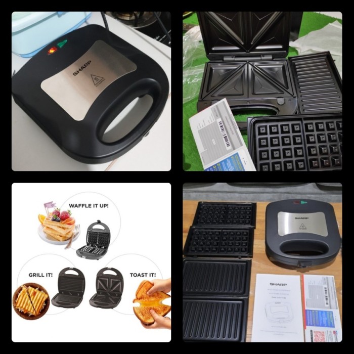 sharp waffle maker