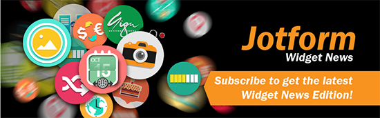 Widget News Update Subscription Form Logo