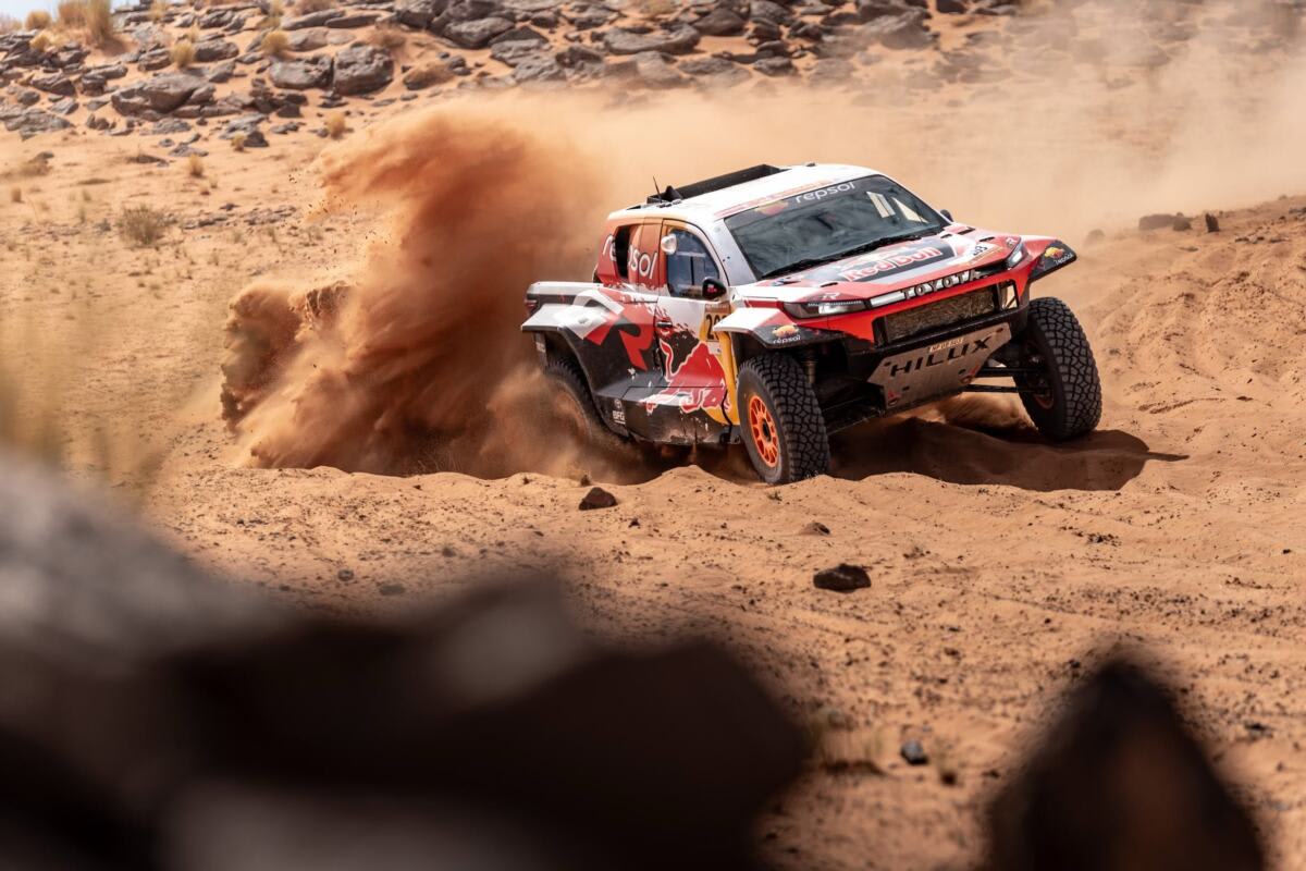 Rallye du Maroc 2026 : Seth Quintero s'empare de la tête devant Carlos Sainz