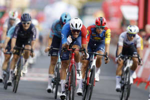 Tour d'Espagne : victoire de Bastien Tronchon lors de la dixième étape