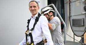 Raphaël Glucksmann lance sa campagne en Charente-Maritime aux côtés de Yannick Jadot