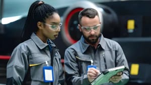 Passeport numérique de produit illustrant la traçabilité environnementale et les certifications écologiques