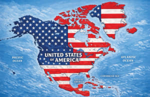 Une carte publiée par Donald Trump intègre plusieurs territoires français d'outre-mer aux États-Unis