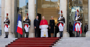 Le Pape Léon XIV reçu à l'Élysée pour son voyage en France