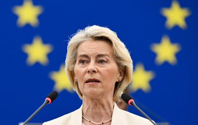 Ursula von der Leyen dévoile sa feuille de route européenne devant le Parlement de Strasbourg