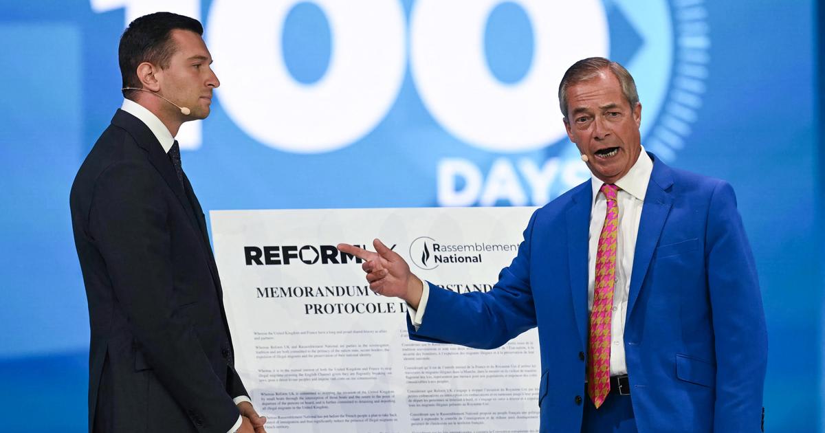 Immigration : l'accord entre Jordan Bardella et Nigel Farage vivement contesté
