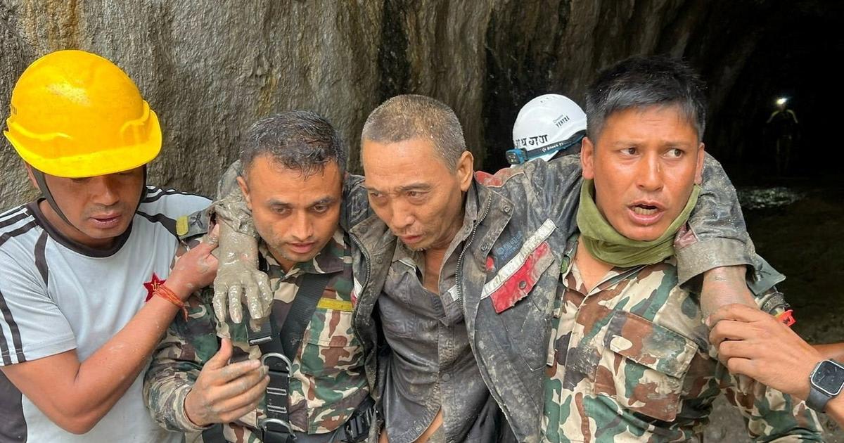 Inondations au Népal : un troisième rescapé sauvé dix jours après la catastrophe