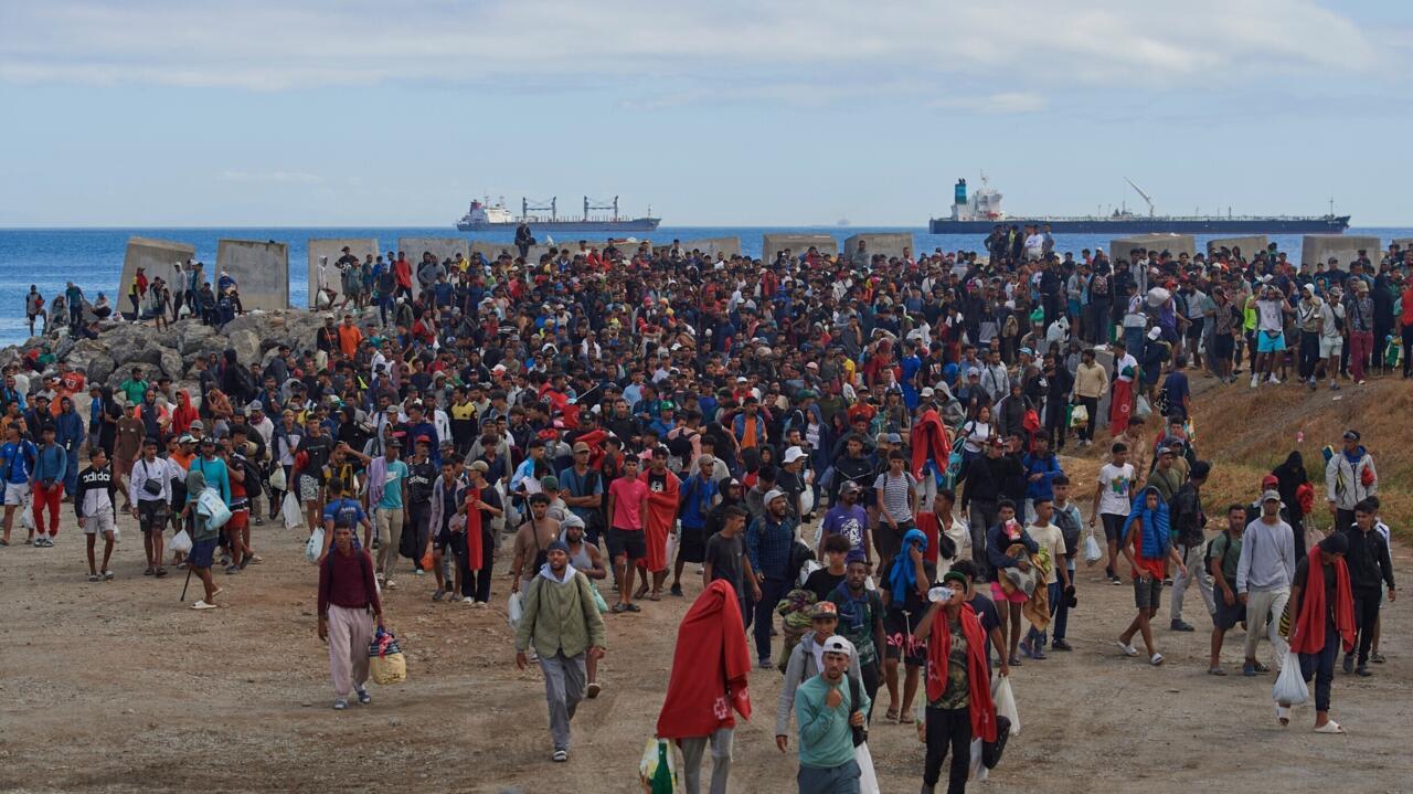 Migrants à Ceuta : un rapport de la police espagnole pointe la passivité marocaine