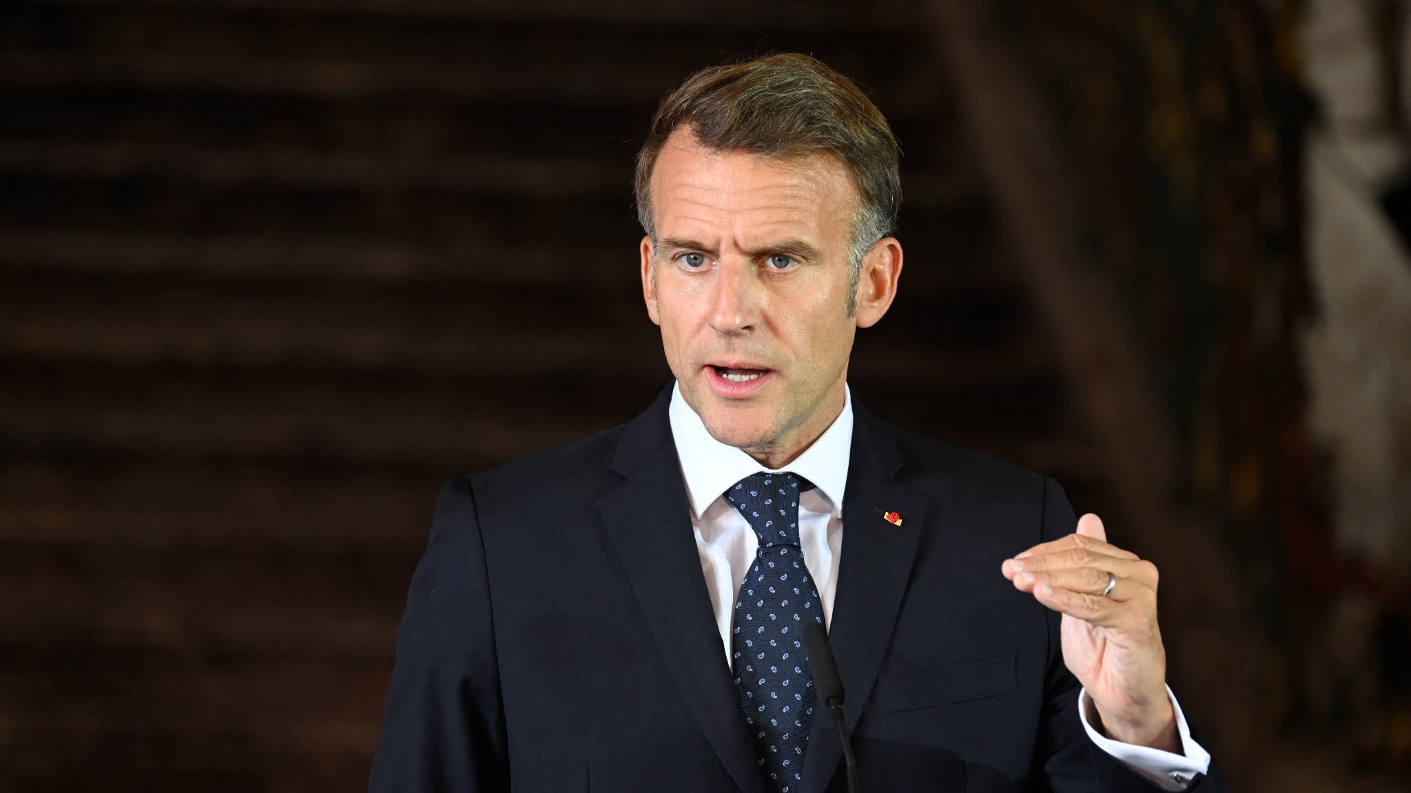 Leipzig : Emmanuel Macron dénonce l'implication de la Russie dans une attaque au drone