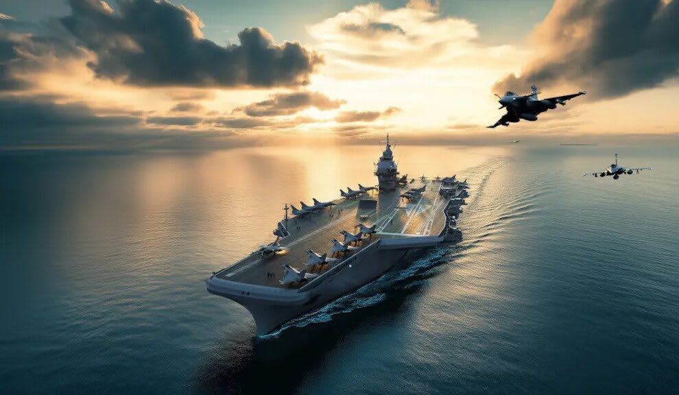 Marine nationale : le futur porte-avions de nouvelle génération se prépare pour 2038