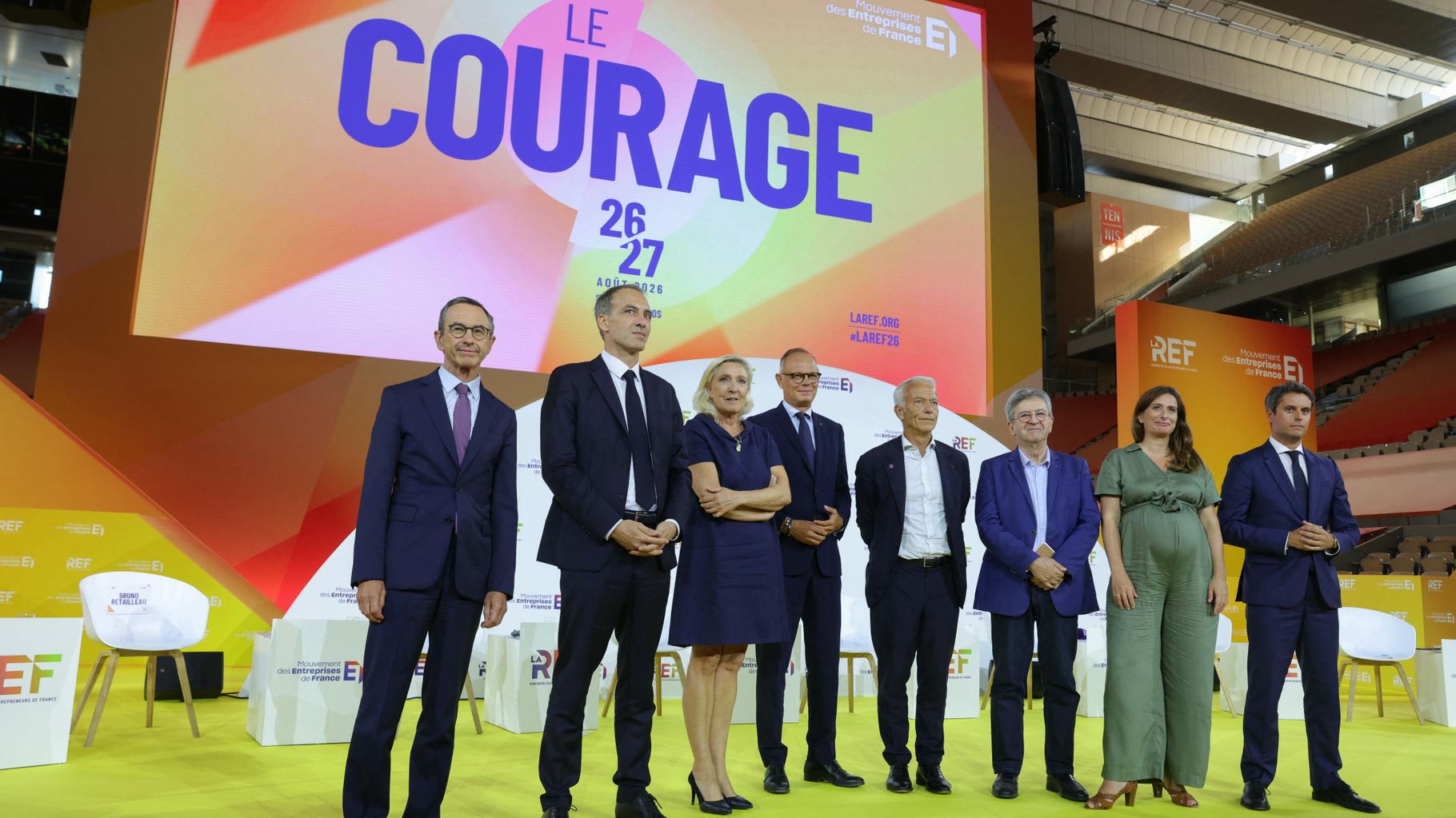 Élection présidentielle 2027 : les candidats s'affrontent sur l'économie devant les patrons