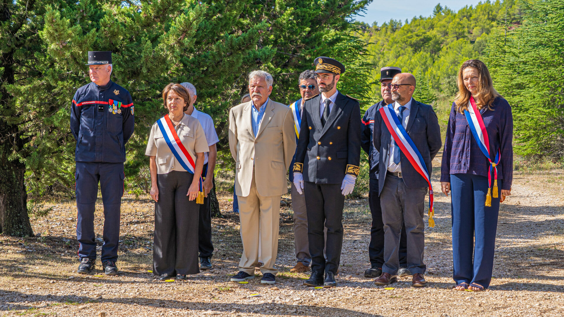Puyloubier : un hommage rendu au sapeur-pompier Philippe Noclercq