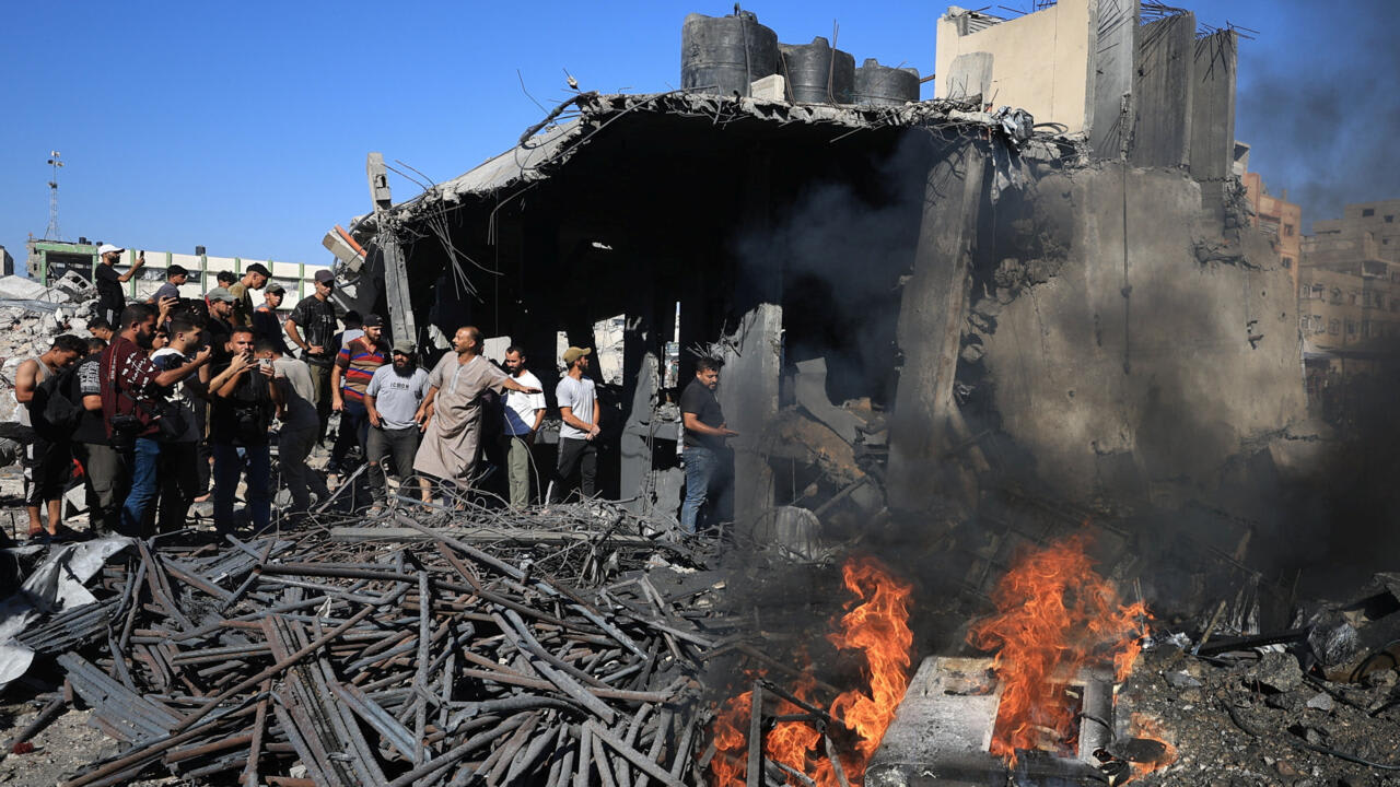 Frappe israélienne sur une usine de dessalement d'eau à Gaza
